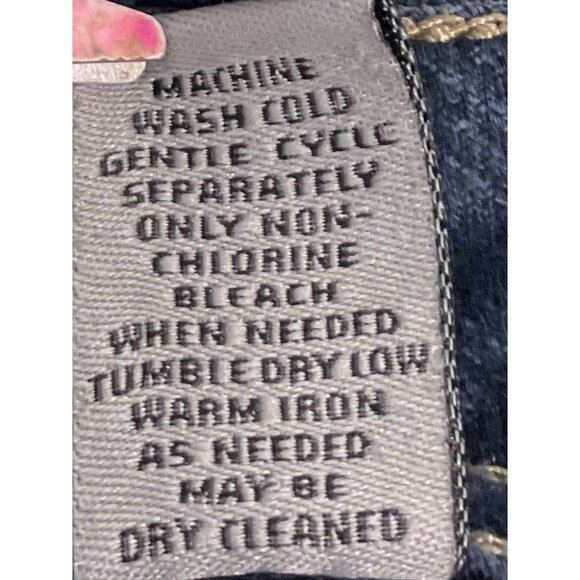 CHICO’S PLATINUM DENIM WOMEN'S DARK WASH BLUE JEANS SIZE 0.5/6 REG - Picture 8 of 14